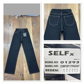 Фотография Джинсы женские 1293-2 d.grey р.25-30 "Ruxa" недорого оптом от прямого поставщика