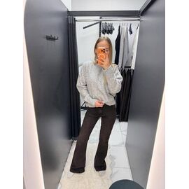 Фотография Джинсы женские 1288 brown р.26-31 "Ruxa" недорого оптом от прямого поставщика