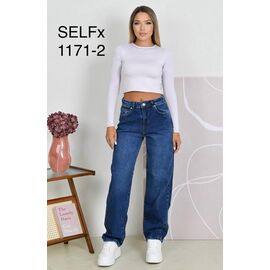 Джинси жіночі 1171-2 blue р.28-33 "Ruxa" недорого оптом від прямого постачальника