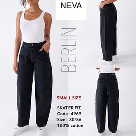 Джинси жіночі 4969 black р.30-36 "Ruxa" недорого оптом від прямого постачальника