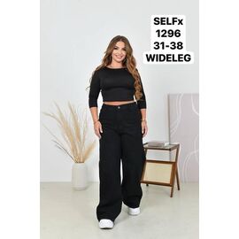 Джинси жіночі 1296-1 black р.31-38 "Ruxa" недорого оптом від прямого постачальника