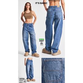 Джинси жіночі 3097-2-84 blue р.32-36 "Ruxa" недорого оптом від прямого постачальника