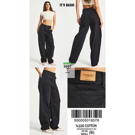 Джинси жіночі 3097-1-1 black р.32-36 "Ruxa" недорого оптом від прямого постачальника