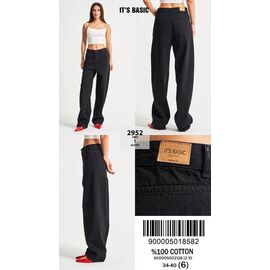 Джинси жіночі 2952-1-1 black р.34-40 "Ruxa" недорого оптом від прямого постачальника