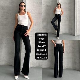 Джинси жіночі 1766 black р.34-42 "Ruxa" недорого оптом від прямого постачальника