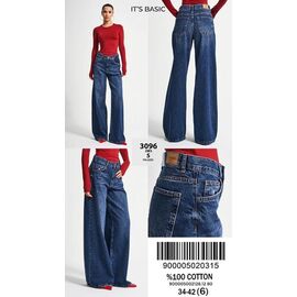 Джинси жіночі 3096-2-5 blue р.34-42 "Ruxa" недорого оптом від прямого постачальника