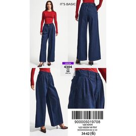 Джинси жіночі 4304-7-50 blue р.34-42 "Ruxa" недорого оптом від прямого постачальника