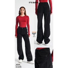 Джинси жіночі 3547-26-1 black р.34-42 "Ruxa" недорого оптом від прямого постачальника