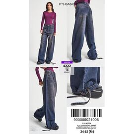 Джинси жіночі 4222-2-10 blue р.34-42 "Ruxa" недорого оптом від прямого постачальника