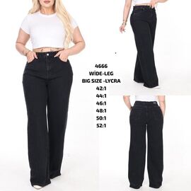 Джинси жіночі 4666 black р.42-52 "Ruxa" недорого оптом від прямого постачальника