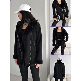 Куртка жіноча демісезонна 9952 black р.S-L "Ruxa" недорого оптом від прямого постачальника