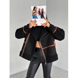 Куртка жіноча демісезонна 9936 black р.S-L "Ruxa" недорого оптом від прямого постачальника