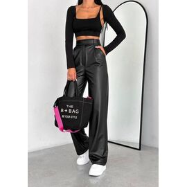 Жіночі штани 911 black р.S-XL "Ruxa" недорого оптом від прямого постачальника