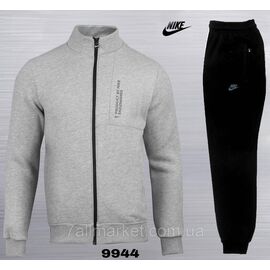 Фотография Спортивный мужской костюм на флисе Найк батал размеры 2XL-6XL (4цв) "REMAIN" недорого от прямого поставщика