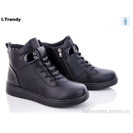 Фотография Ботинки женские стильные Весна/осень BK292-1A (6 пар р.41-43) "Trendy" недорого оптом от прямого поставщика