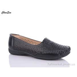 Мокасини жіночі демісезонні Літо 2565-1 (8 пар р.36-41) "Chunsen" недорого оптом від прямого постачальника