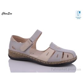 Фотография Туфли женские стильные Лето 9518-5 (8 пар р.37-42) "Chunsen" недорого оптом от прямого поставщика