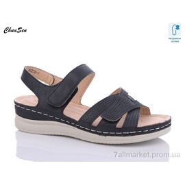 Фотография Босоножки женские летние Лето W8206-1 (8 пар р.37-42) "Chunsen" недорого оптом от прямого поставщика