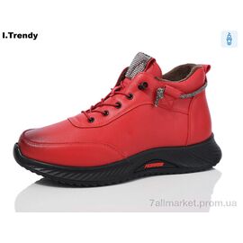 Фотография Ботинки женские стильные Весна/осень BK1220-7 (8 пар р.36-41) "Trendy" недорого оптом от прямого поставщика