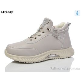 Фотография Ботинки женские стильные Весна/осень BK1220-17 (8 пар р.36-41) "Trendy" недорого оптом от прямого поставщика