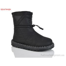 Дутики жіночі утеплені Зима AB032-1 (8 пар р.36-41) "QQ&Панда" недорого оптом від прямого постачальника