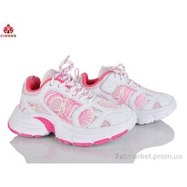 Фотография Кроссовки детские модные Весна/осень Z602-3F (8 пар р.33-38) "KIMBOO" недорого оптом от прямого поставщика