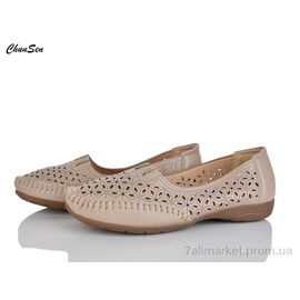 Фотография Туфли женские стильные Лето 2551-12 (8 пар р.37-42) "Chunsen" недорого оптом от прямого поставщика