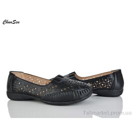 Фотография Туфли женские стильные Лето 2552-1 (8 пар р.37-42) "Chunsen" недорого оптом от прямого поставщика