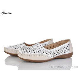 Фотография Туфли женские стильные Лето 2559-3 (8 пар р.37-42) "Chunsen" недорого оптом от прямого поставщика