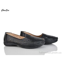Фотография Туфли женские стильные Лето 2550-1 (8 пар р.37-42) "Chunsen" недорого оптом от прямого поставщика