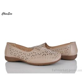 Фотография Туфли женские стильные Лето 2550-12 (8 пар р.37-42) "Chunsen" недорого оптом от прямого поставщика