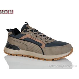 Фотография Кроссовки мужские модные Весна/осень 310-3 (8 пар р.46-49) "Sayota" недорого оптом от прямого поставщика