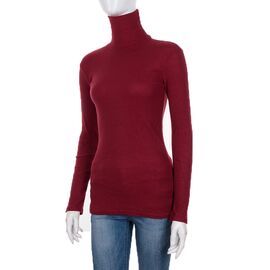 Гольф жіночий 9376-14 wine р.42-48 "Red Hat" недорого оптом від прямого постачальника