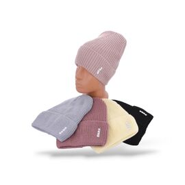 Фотография Шапка детская зимняя на девочку 00SA1360 mix р.52-56 "Red Hat" недорого оптом от прямого поставщика