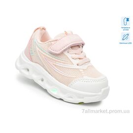 Фотография Кроссовки детские модные Весна/осень 65049E LED (8 пар р.21-26) "TOM.M" недорого оптом от прямого поставщика