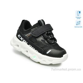 Фотография Кроссовки детские модные Весна/осень 65048A LED (8 пар р.21-26) "TOM.M" недорого оптом от прямого поставщика