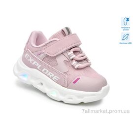 Фотография Кроссовки детские модные Весна/осень 65048M LED (8 пар р.21-26) "TOM.M" недорого оптом от прямого поставщика