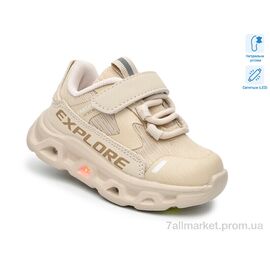 Фотография Кроссовки детские модные Весна/осень 65048K LED (8 пар р.21-26) "TOM.M" недорого оптом от прямого поставщика