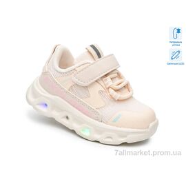 Фотография Кроссовки детские модные Весна/осень 65048Y LED (8 пар р.21-26) "TOM.M" недорого оптом от прямого поставщика