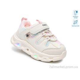 Фотография Кроссовки детские модные Весна/осень 65046Y LED (8 пар р.21-26) "TOM.M" недорого оптом от прямого поставщика