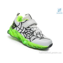 Фотография Кроссовки детские модные Весна/осень 60006D LED (8 пар р.27-32) "TOM.M" недорого оптом от прямого поставщика