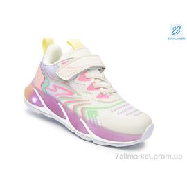 Фотография Кроссовки детские модные Весна/осень 60002M LED (8 пар р.27-32) "TOM.M" недорого оптом от прямого поставщика