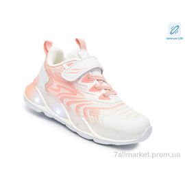 Фотография Кроссовки детские модные Весна/осень 60002H LED (8 пар р.27-32) "TOM.M" недорого оптом от прямого поставщика