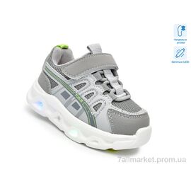 Фотография Кроссовки детские модные Весна/осень 65044B LED (8 пар р.21-26) "TOM.M" недорого оптом от прямого поставщика