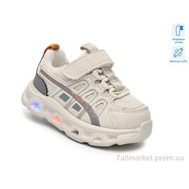 Фотография Кроссовки детские модные Весна/осень 65044H LED (8 пар р.21-26) "TOM.M" недорого оптом от прямого поставщика