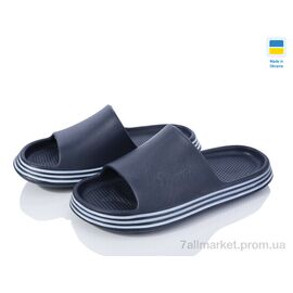 Шльопанці чоловічі пляжні Літо 236-1 синій (8 пар р.41-45) "Golden Lion" недорого оптом від прямого постачальника
