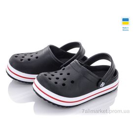 Крокси дитячі літні Літо 309 черный (8 пар р.24-35) "Golden Lion" недорого оптом від прямого постачальника