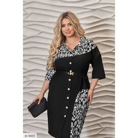 Фотография Женское платье софт р.50-52;54-56;58-60;62-64 "LETTI" купить недорого от прямого поставщика