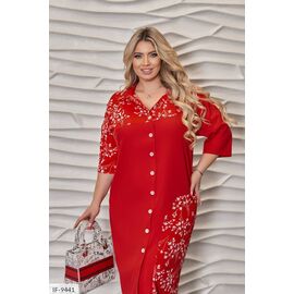 Фотография Женское платье софт р.50-52;54-56;58-60;62-64 "LETTI" купить недорого от прямого поставщика