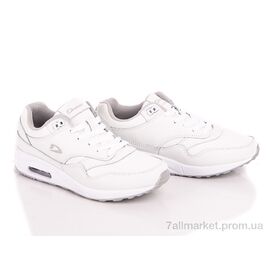 Фотография Кроссовки женские модные Весна/осень B3302-10 white (8 пар р.36-41) "Veer-Demax" недорого оптом от прямого поставщика